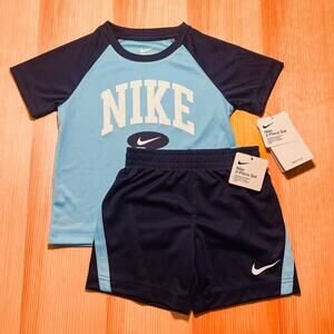 Nike Toddler Boys Dri-Fit T-shirt and Shorts Set